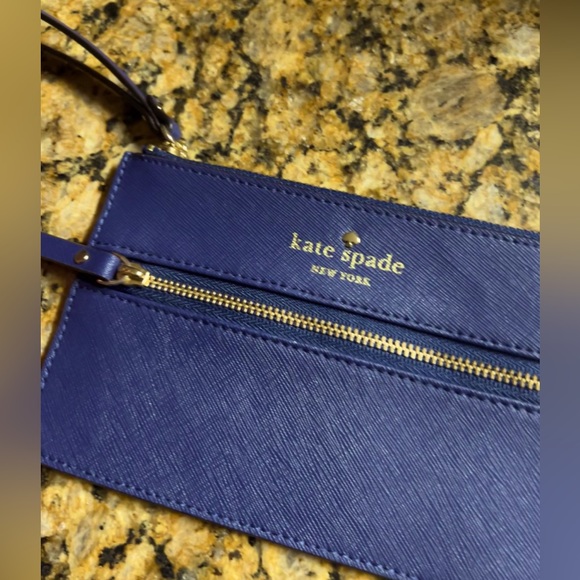 kate spade Bags Kate Spade Navy Wristlet Poshmark